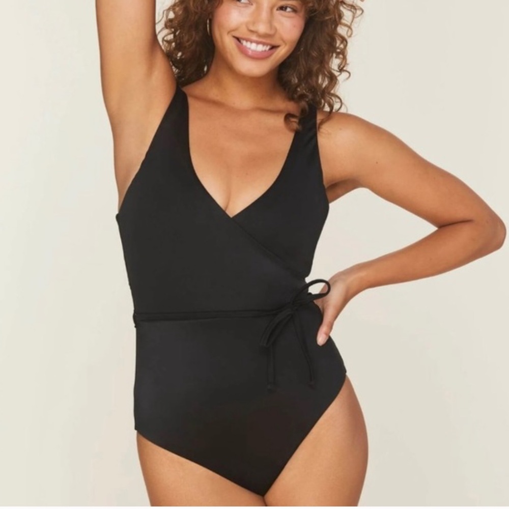 NWT Andie Belmar One Piece in Black, Size Medium.